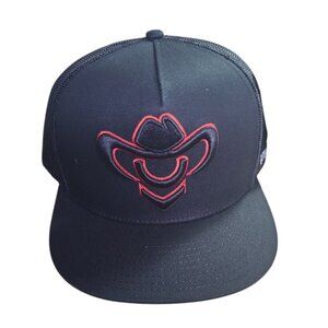 Rough Hand Hat Snap Back Trucker's Style Mesh Back OSFM